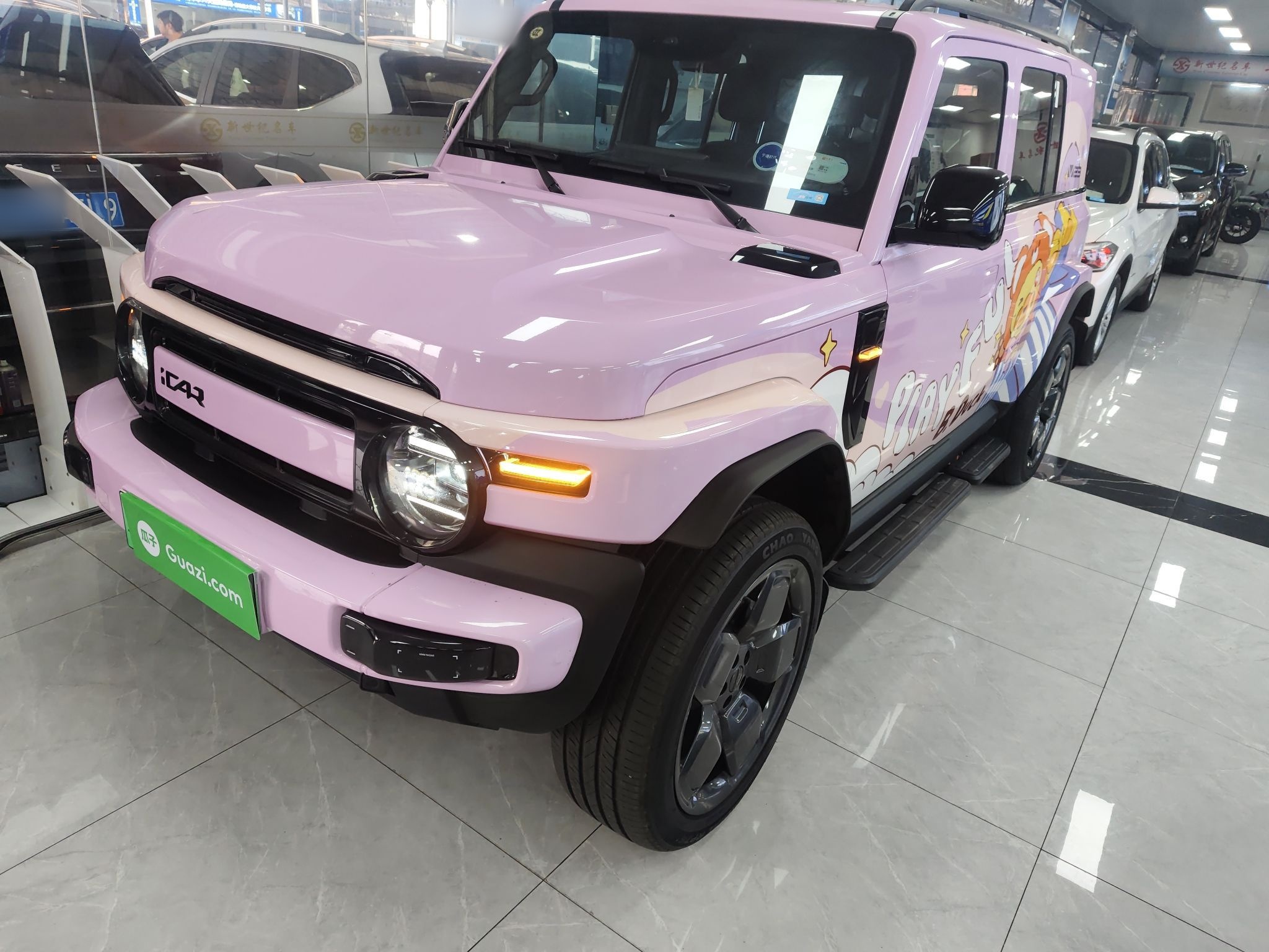 تحت مقدمة السيارة