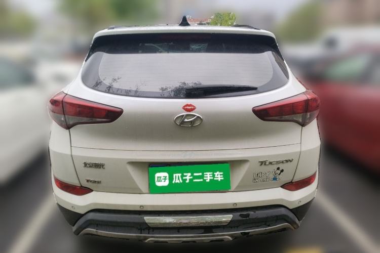 Used Hyundai Tucson 2015 1.6T Dual-Clutch Two-Wheel-Drive Smart Model Rear