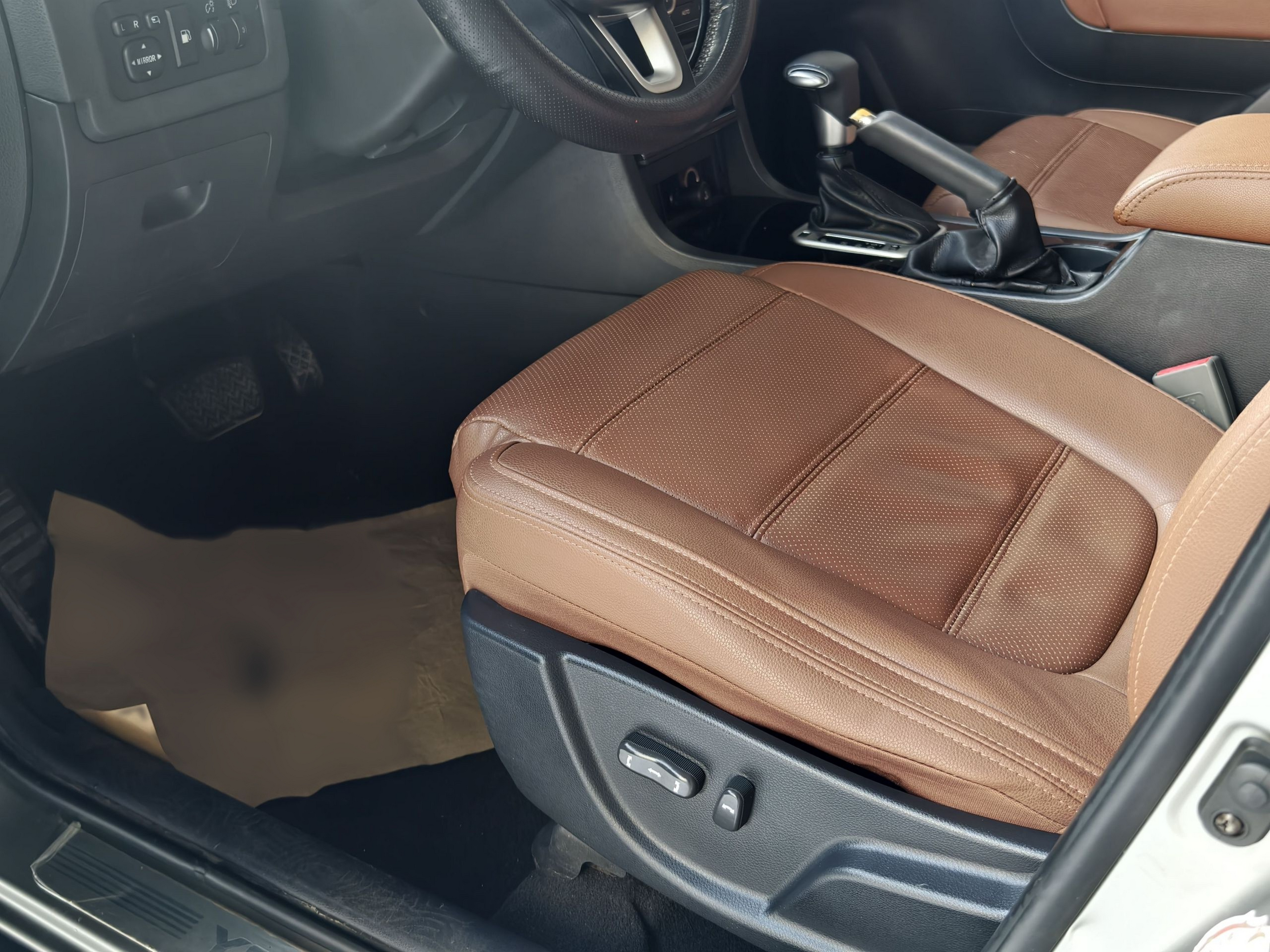 Avant de la voiture