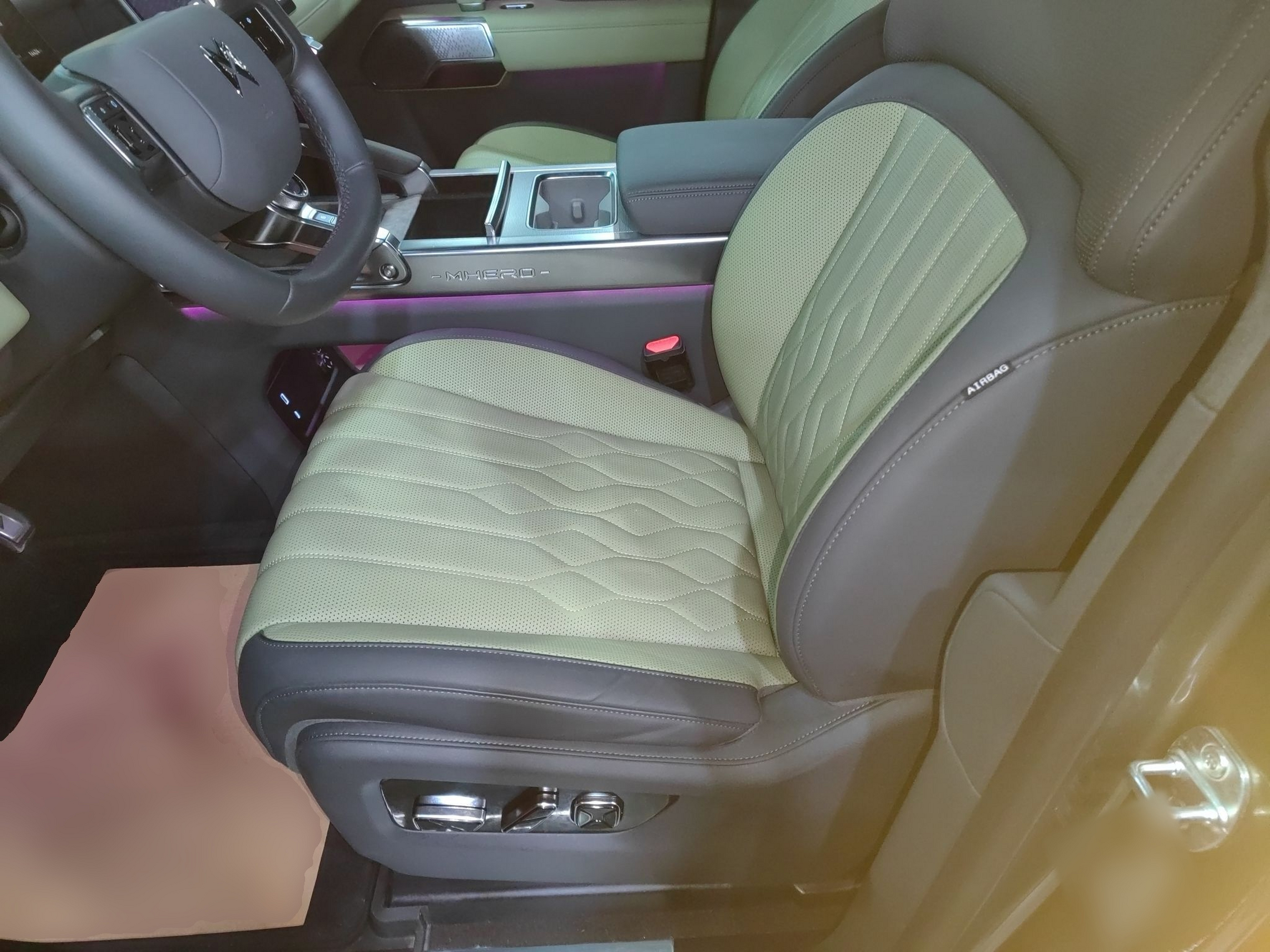 Avant de la voiture