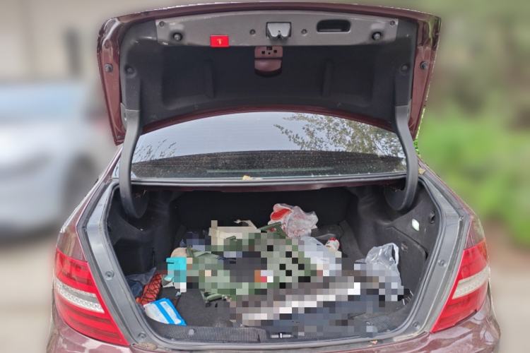 Used Mercedes-Benz C-Class 2011 C 180K Classic model Trunk