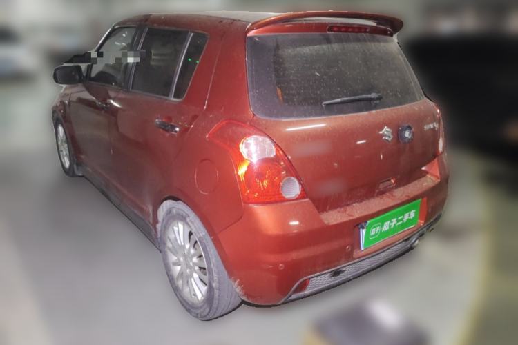 Used Suzuki Swift 2011 1.5L Manual Fashion Edition Rear Left 45 Deg