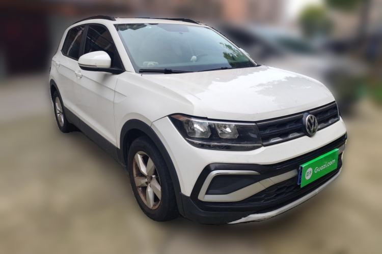 Used Volkswagen T-Cross 2019 1.5L Automatic Fashion Edition Front Right 45 Deg