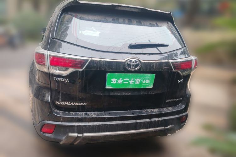 Used Toyota Highlander 2017 2.0T Four-Wheel Drive Black Edition Limited Model