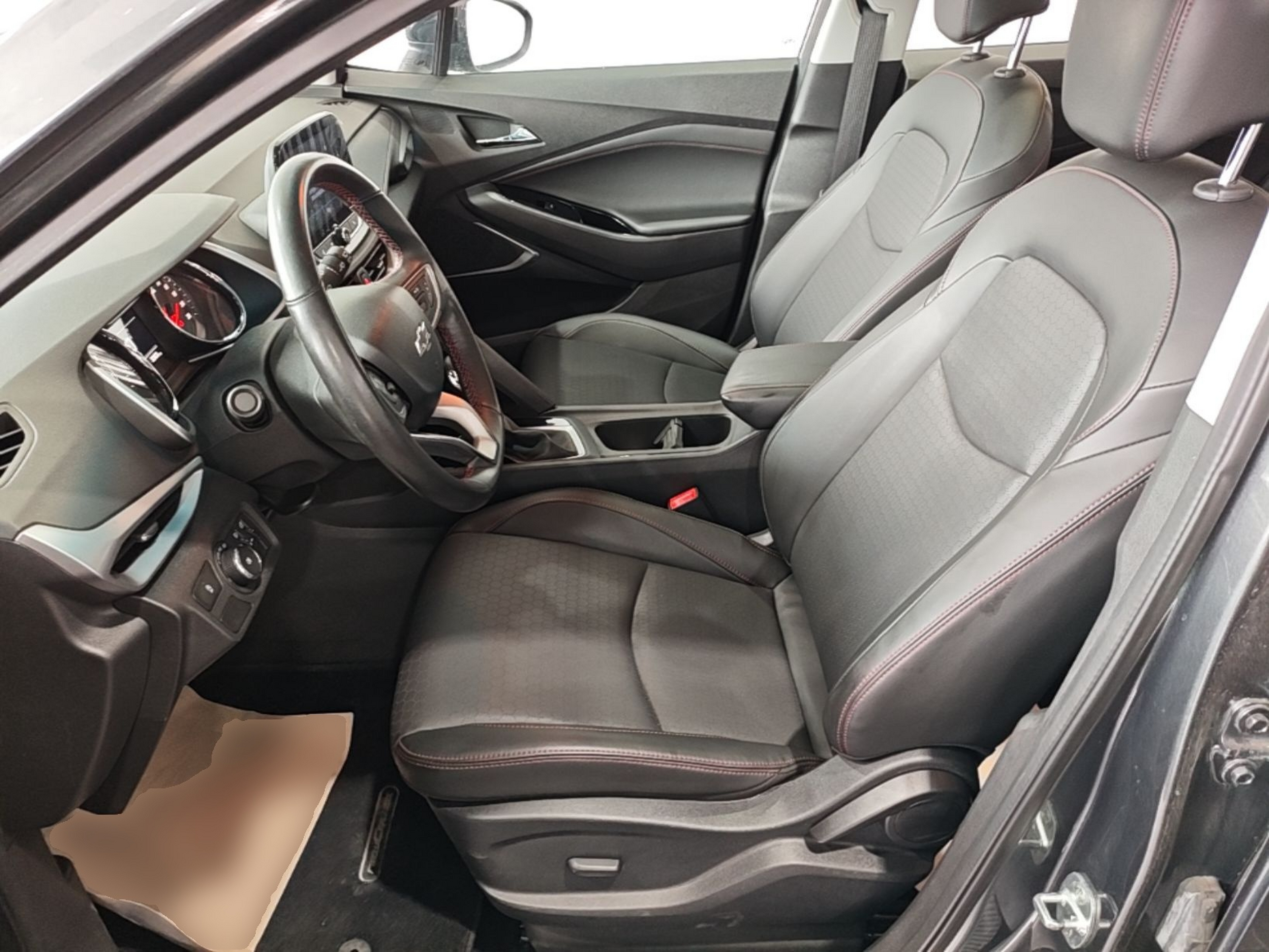 Vordere Reihe im Auto