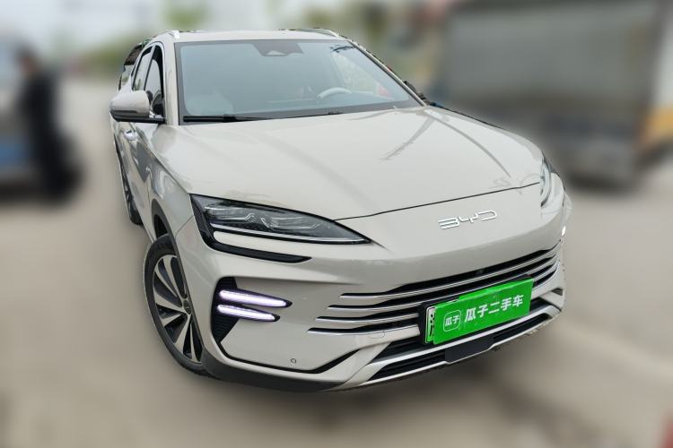 Used BYD Song PLUS New Energy 2023 Champion Edition DM-i 110KM Flagship PLUS Front Right 45 Deg