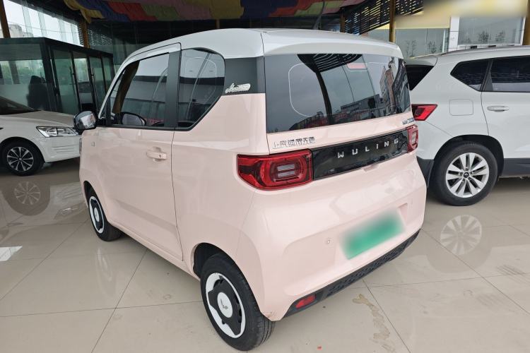 Used Wuling Hongguang MINIEV 2022 Macaron Premium Model – Lithium Ternary Battery Rear Left 45 Deg