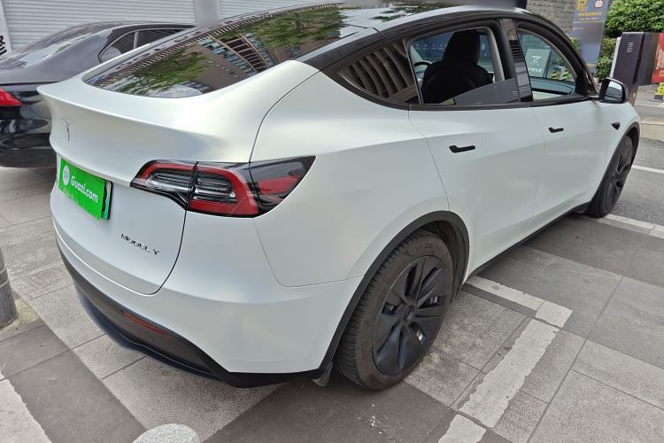 Used Tesla Model Y 2022 Revised Version Rear-Wheel Drive Rear Right 45 Deg