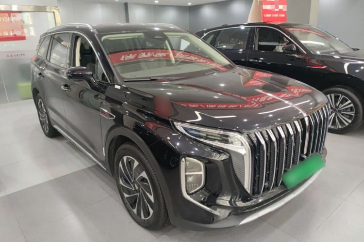 Used Hongqi HS7 PHEV 2024 2.0T PHEV Four-Wheel Drive Flagship Edition 6 Seats Front Right 45 Deg