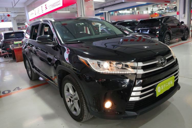 Used Toyota Highlander 2018 2.0T Four-Wheel Drive Luxury Version 7 Seats China VI Standard