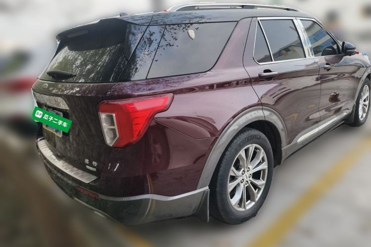 Used Ford Explorer 2020 EcoBoost 285 Rear-Drive Trend Edition 7-Seater Rear Right 45 Deg