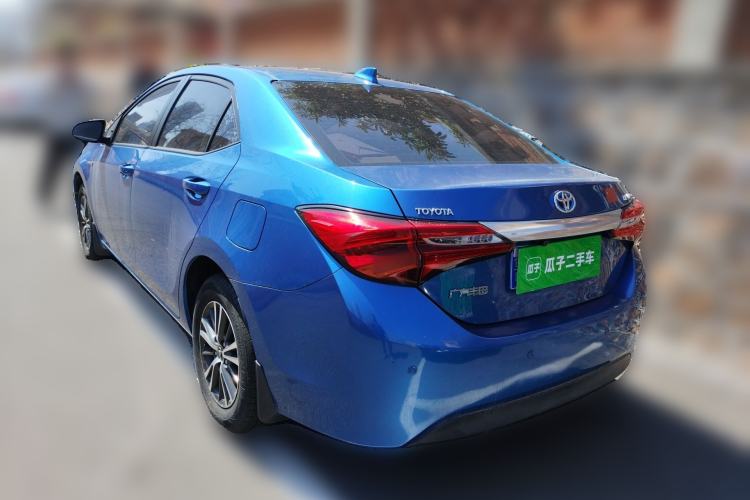 Used Toyota Levin 2016 Dual-Engine 1.8H GS E-CVT Elite Model with Sunroof Rear Left 45 Deg