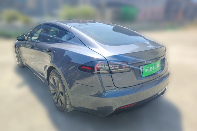 Used Tesla Model S 2023 Dual-Motor All-Wheel-Drive Version Rear Left 45 Deg