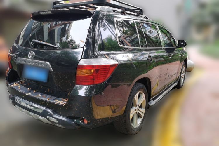 Used Toyota Highlander 2012 2.7L Two-Wheel Drive 7-Seater Luxury Edition Rear Right 45 Deg