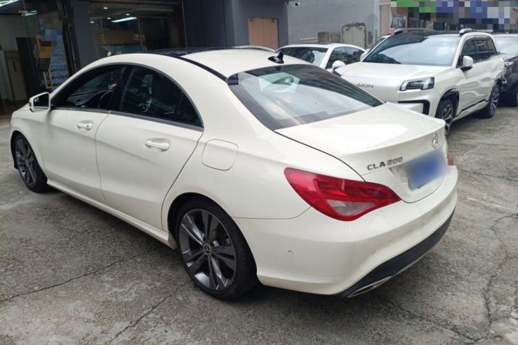 Used Mercedes-Benz CLA 2017 Refreshed CLA 200 Sport Edition Rear Left 45 Deg