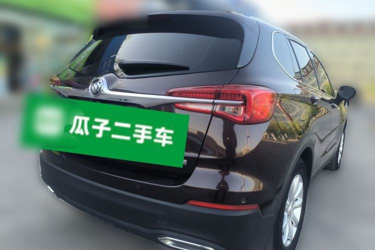 Used Buick Envision 2020 20T Two-Wheel Drive Luxury Model Rear Right 45 Deg