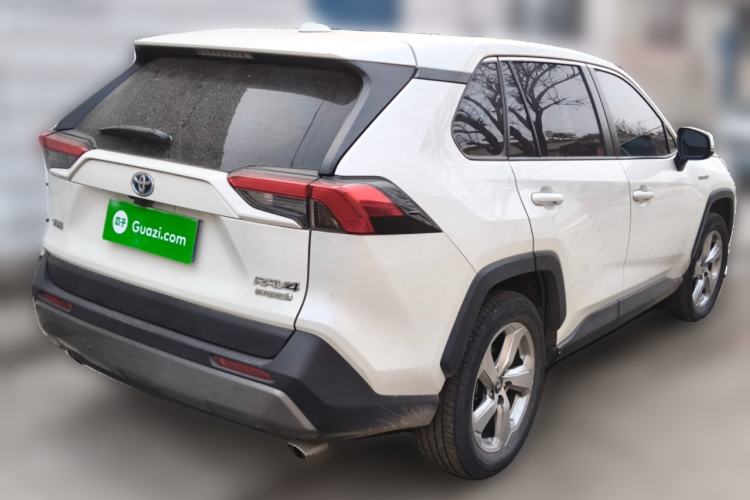 Used Toyota RAV4 2020 Dual-Engine 2.5L E-CVT Two-Wheel Drive Elite Edition Rear Right 45 Deg