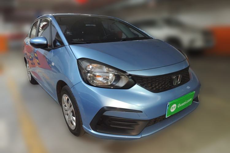 Used Honda Fit 2021 1.5L CVT Trend Edition Front Right 45 Deg