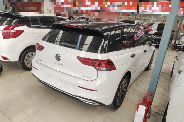 Used Volkswagen Golf 2024 280TSI DSG Pro 50th Anniversary Edition Rear Right 45 Deg