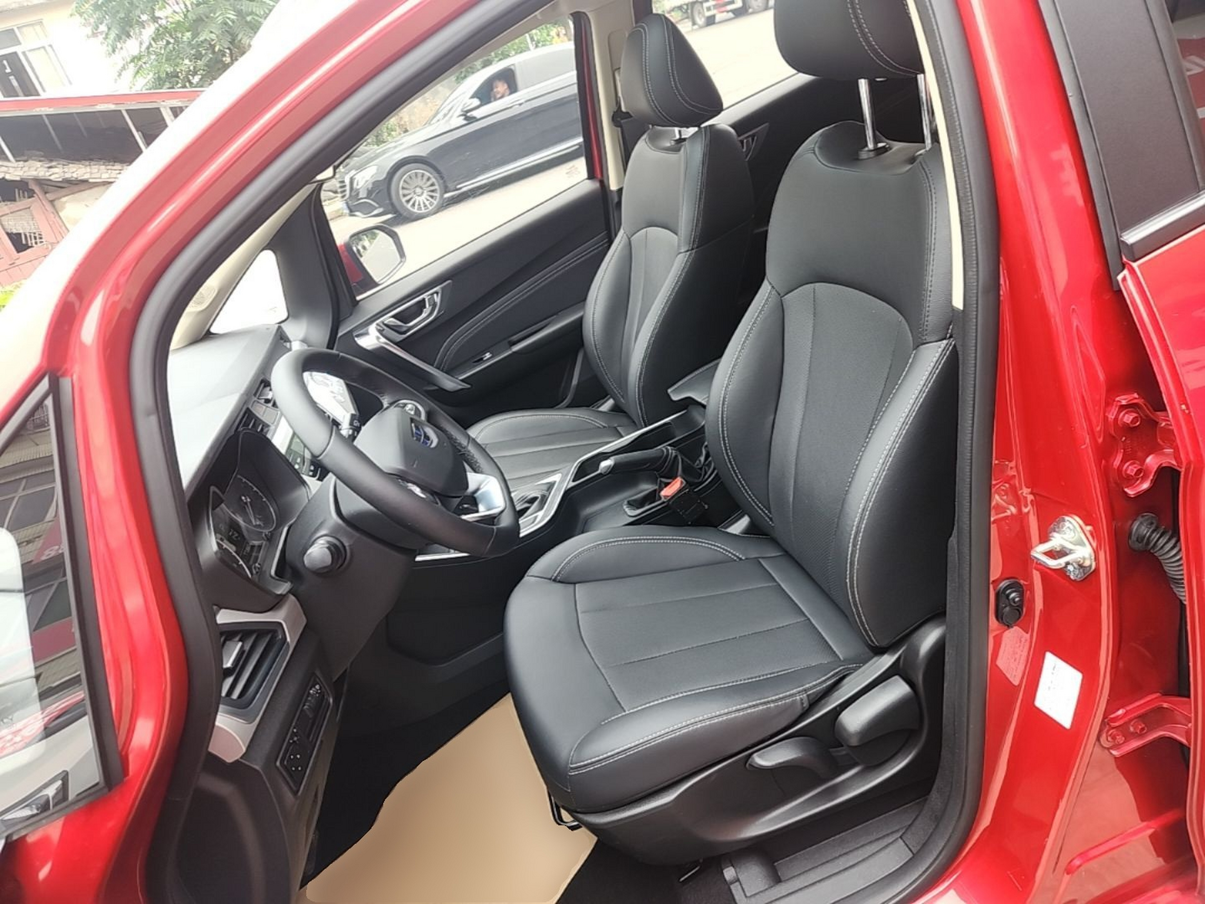 Avant de la voiture
