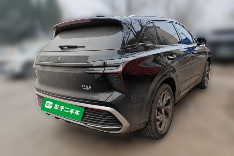 Used Hongqi HS3 PHEV 2025 Model 117km Jingwei Edition Rear Right 45 Deg