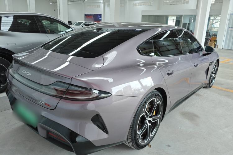 Used Xiaomi Auto SU7 2024 Four-Wheel Drive Ultra-Long Range Advanced Intelligent Driving Max Edition Rear Right 45 Deg