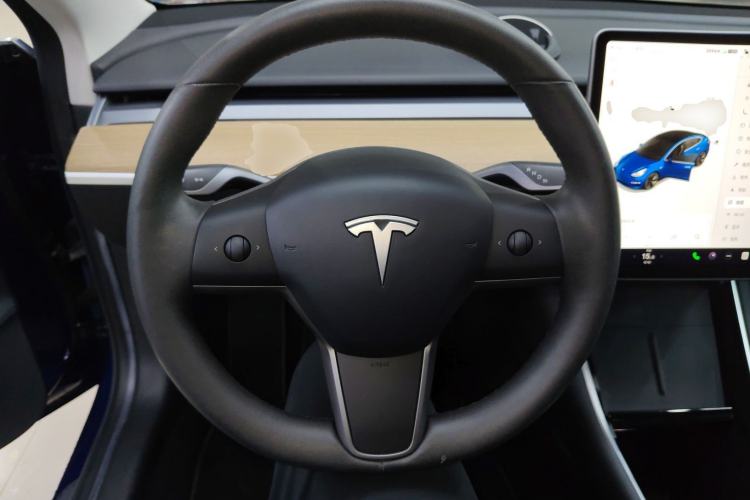 Used Tesla Model 3 2020 Refreshed Version Long-Range Rear-Wheel Drive Steering Wheel