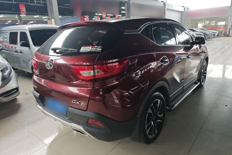 Used Soueast DX7 2015 1.5T Automatic Elite Model Rear Right 45 Deg