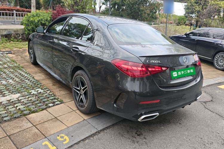 Used Mercedes-Benz C-Class 2025 Refresh C 260 L Night Edition Sports Version Rear Left 45 Deg