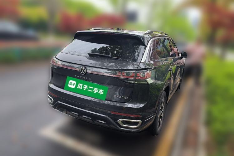 Used Volkswagen Tayron 2023 330TSI Two-Wheel-Drive R-Line High-Energy Version Rear Right 45 Deg