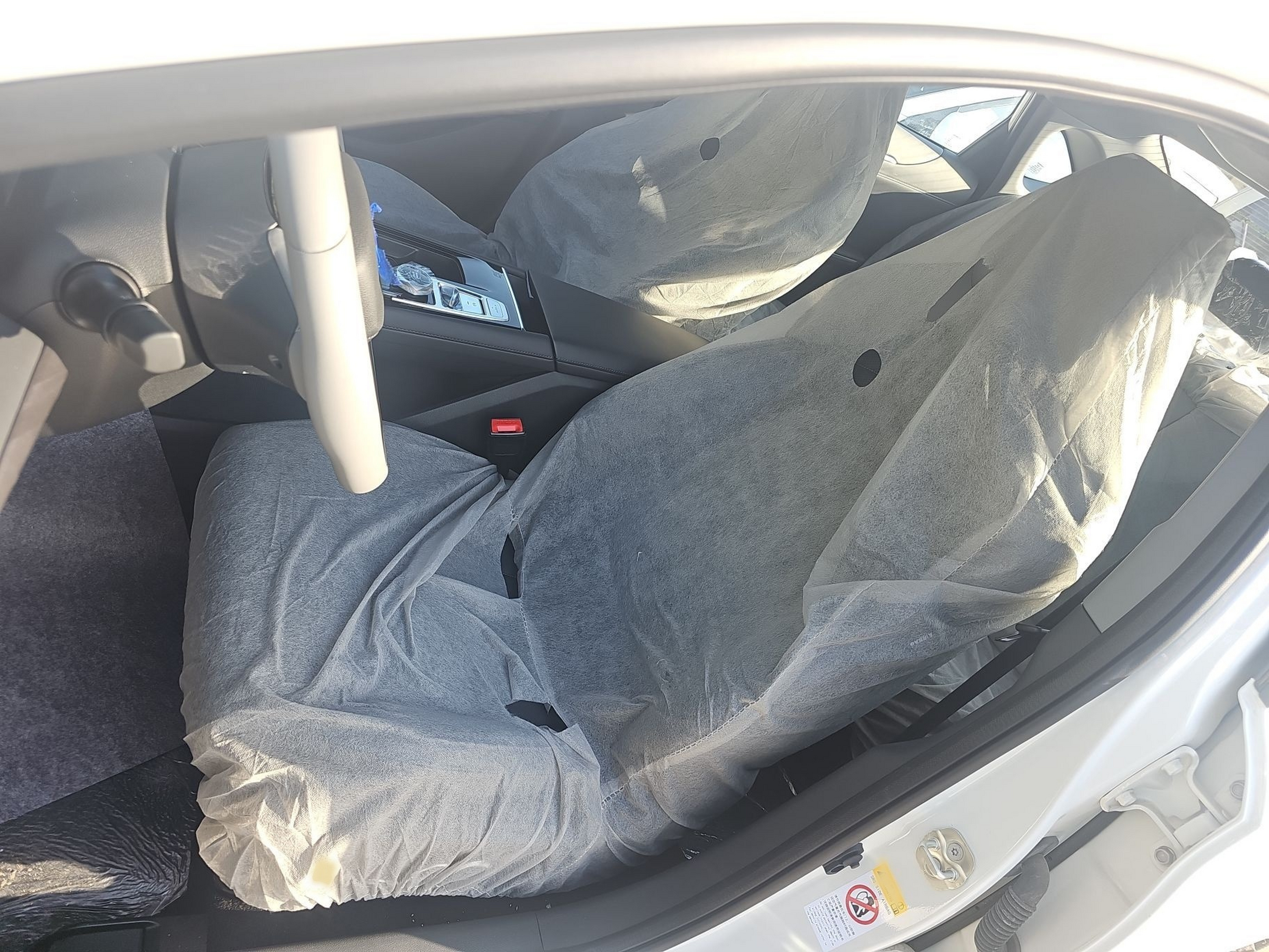 Avant de la voiture