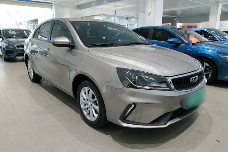 Used Geely Auto Emgrand 2021 UP 1.5L CVT Luxury Model Front Right 45 Deg