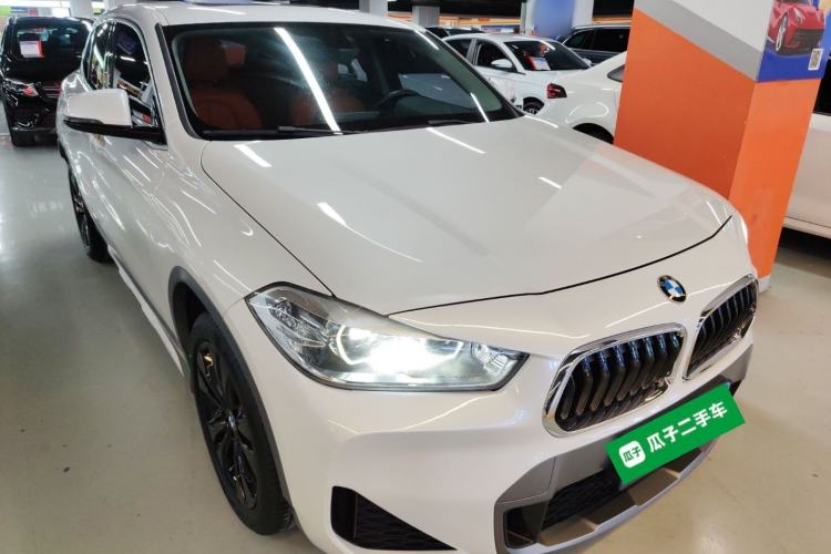 Used BMW X2 2020 sDrive20i M Sport Package Front Right 45 Deg