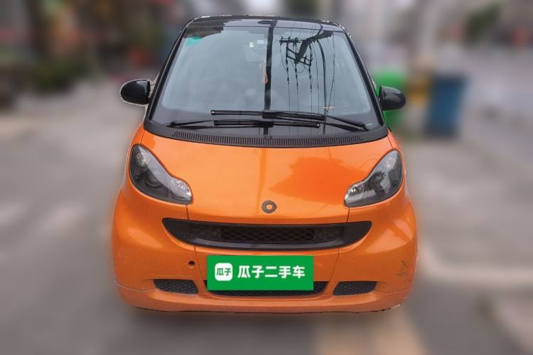 Used smart fortwo 2011 1.0 MHD Convertible Orange Edition Front