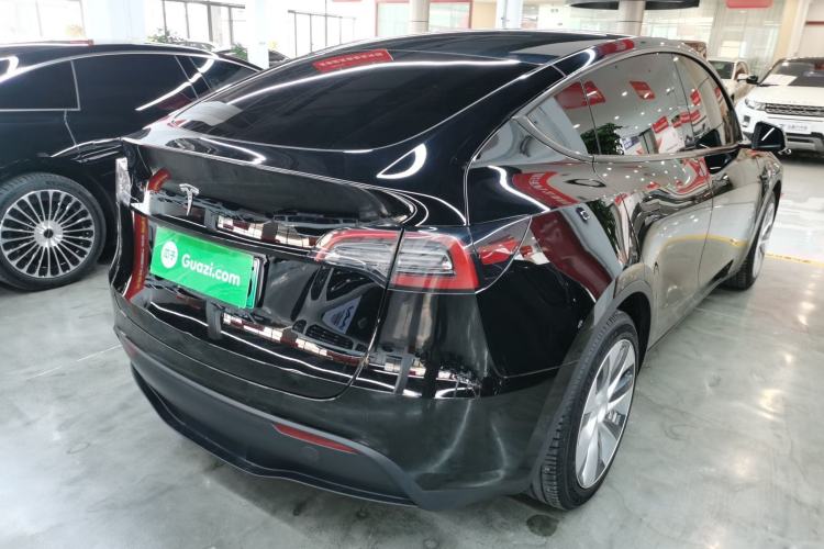 Used Tesla Model Y 2021 Standard Range Rear-Wheel Drive Version Rear Right 45 Deg