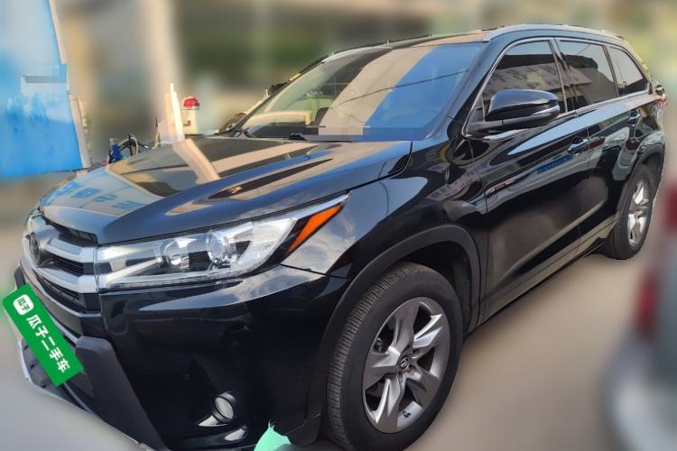 Used Toyota Highlander 2018 2.0T Four-Wheel Drive Luxury Version 7 Seats China VI Standard