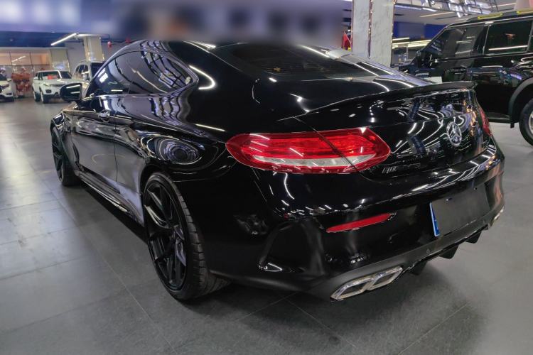 Used Mercedes-Benz C-Class AMG 2016 AMG C 63 Coupe Rear Left 45 Deg
