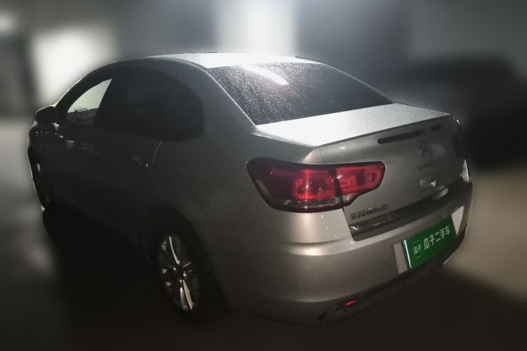 Used Citroen C-Quatre 2012 Sedan 1.6L Automatic Prestige Model Rear Left 45 Deg