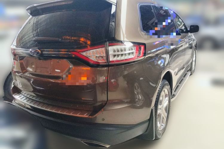 Used Ford Edge 2016 EcoBoost 245 Two-Wheel-Drive Titanium 7-Seater Rear Right 45 Deg