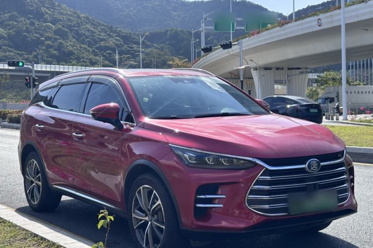 Used BYD Tang New Energy 2018 DM 2.0T All-Wheel Drive Smart Connectivity Luxury Model 7 Seats China V Emission Standard