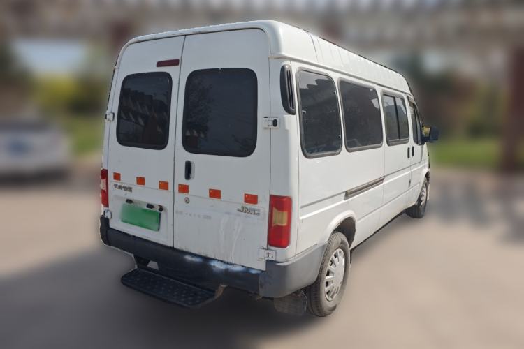 Used JMC Transit 2020 2.8T Business-Grade Long-Wheelbase Mid-Roof 9-Seater China V Emission Standard JX493 Rear Right 45 Deg