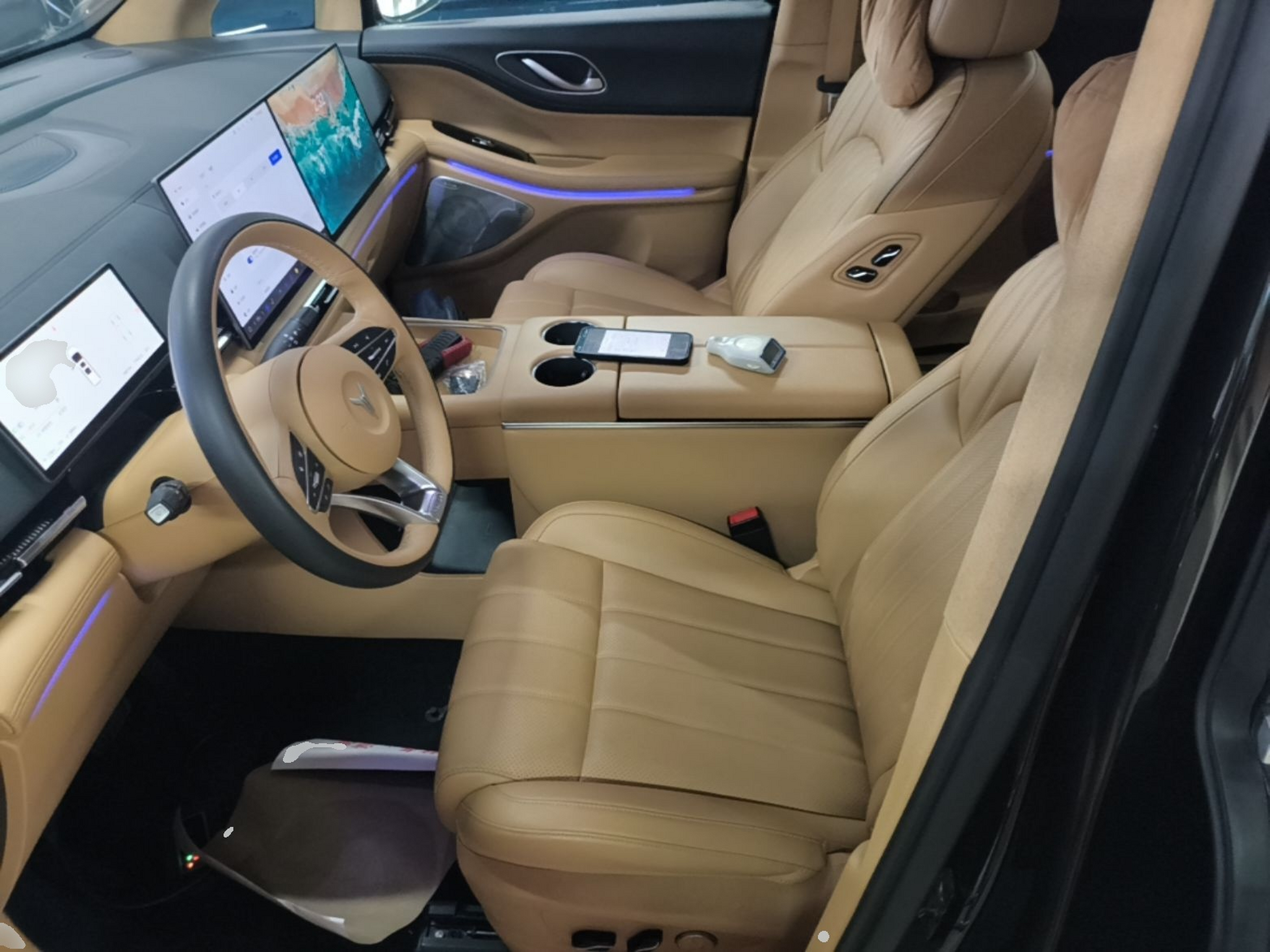 Avant de la voiture
