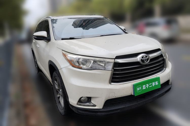 Used Toyota Highlander 2015 2.0T Four-Wheel Drive Luxury Navigation Version with 7 Seats
