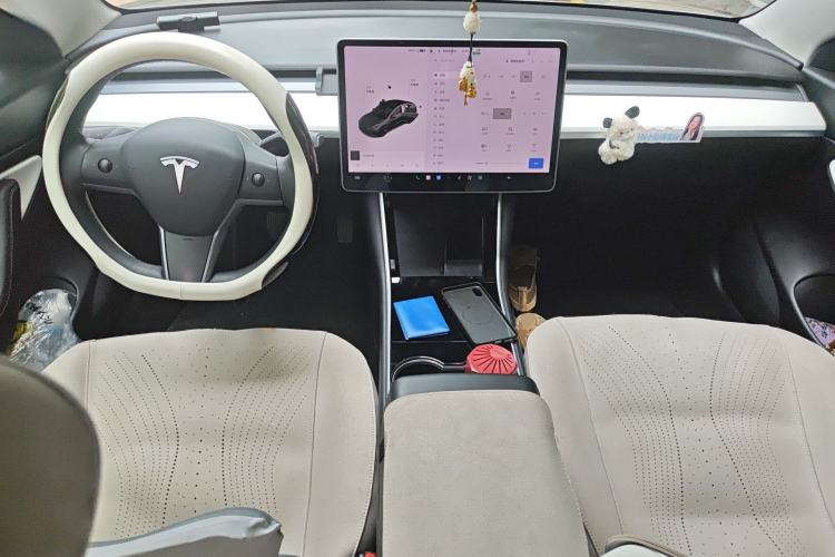 Used Tesla Model 3 2020 Refreshed Version Long-Range Rear-Wheel Drive Center Console