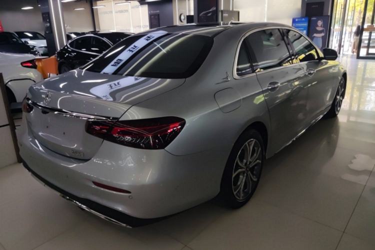 Used Mercedes-Benz E-Class 2021 E 300 L Sport Luxury Edition Rear Right 45 Deg