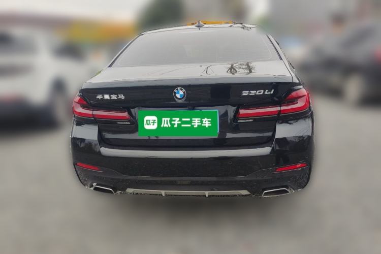 Used BMW 5 Series 2022 Second Facelift 530Li Luxury Version M Sport Package Rear