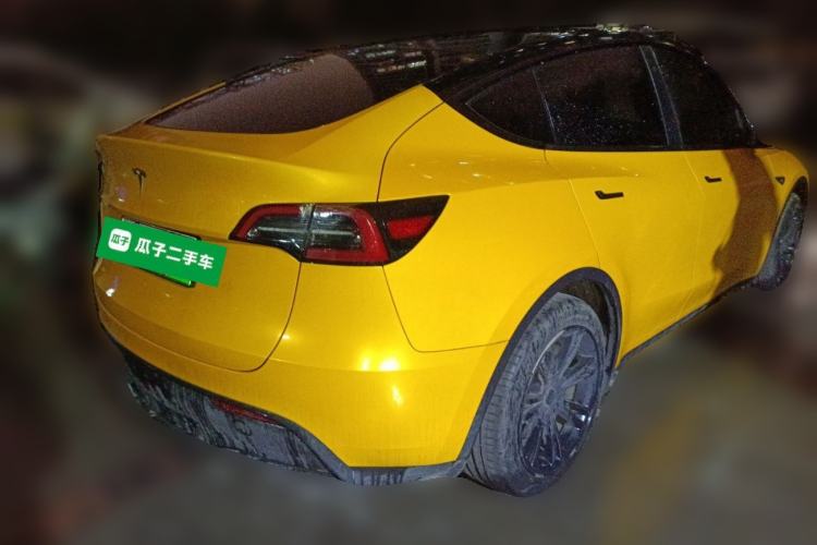 Used Tesla Model Y 2022 Revised Version Rear-Wheel Drive Rear Right 45 Deg