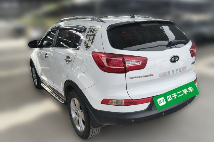 Used Kia Sportage R 2014 2.0L Automatic Two-Wheel Drive GLS Trim Rear Left 45 Deg