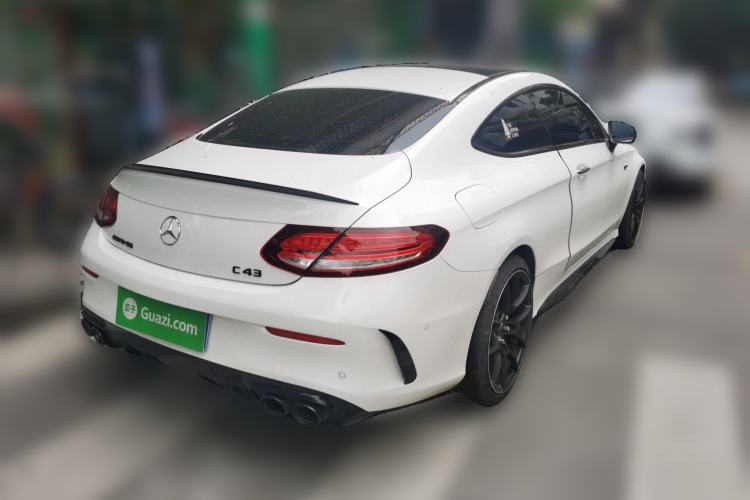 Used Mercedes-Benz C-Class AMG 2019 AMG C 43 4MATIC Coupe Rear Right 45 Deg