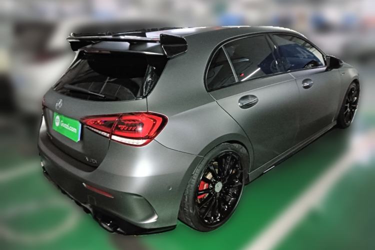 Used Mercedes-Benz A AMG 2022 AMG A 35 4MATIC Rear Right 45 Deg